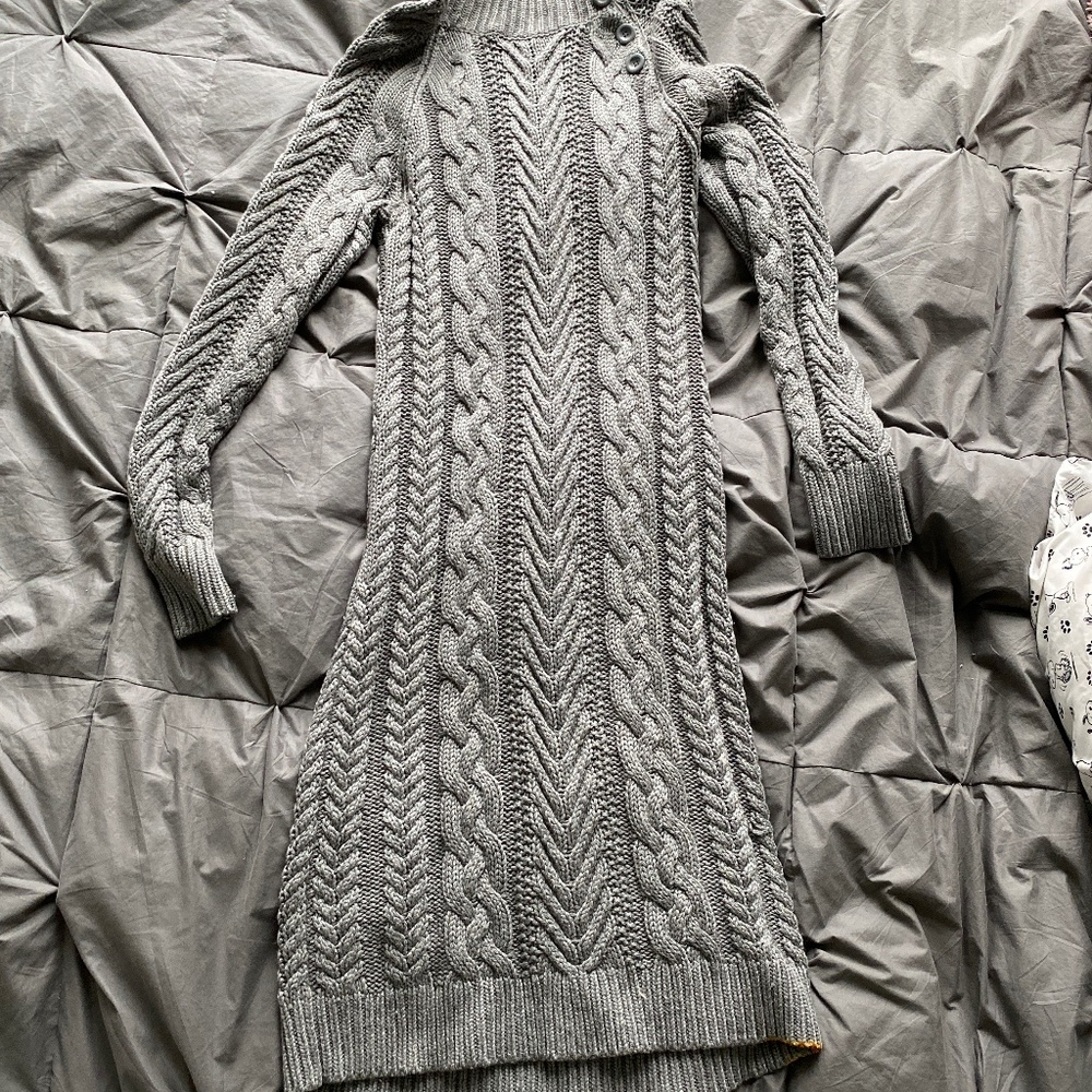 Grey fall/ winter dress